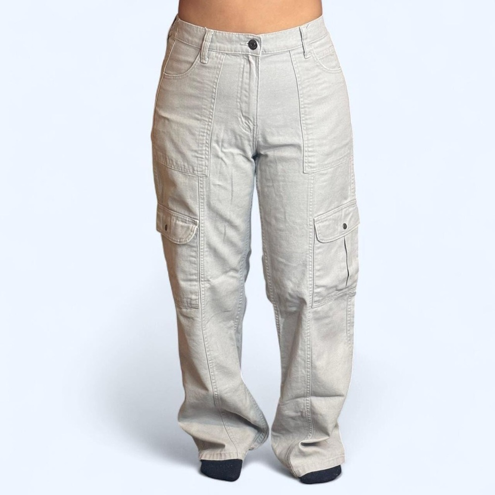 Gray Cargo Pants